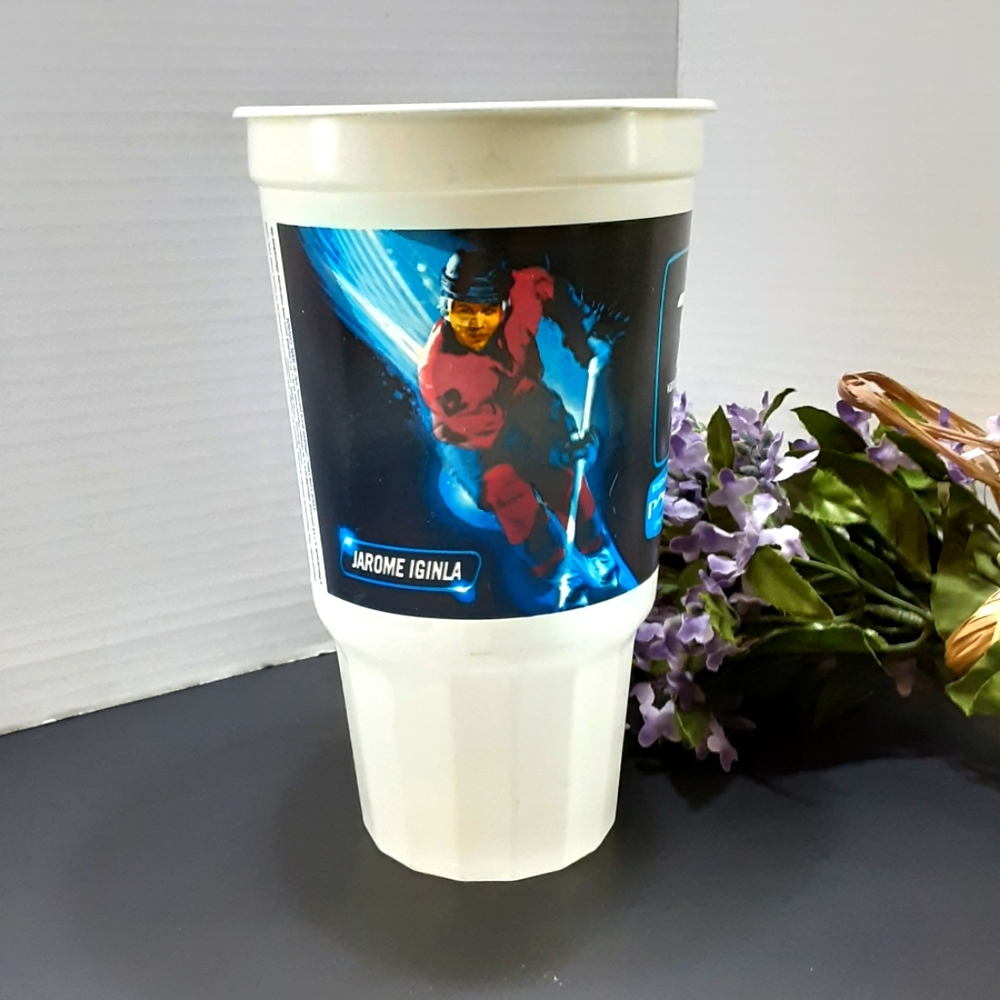 2010 Vancouver Winter Olympics JAROME IGINLA Stadium Cup Glass Hockey Sports